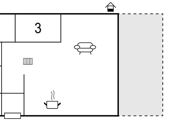 Feriehus 3 Bedroom In *